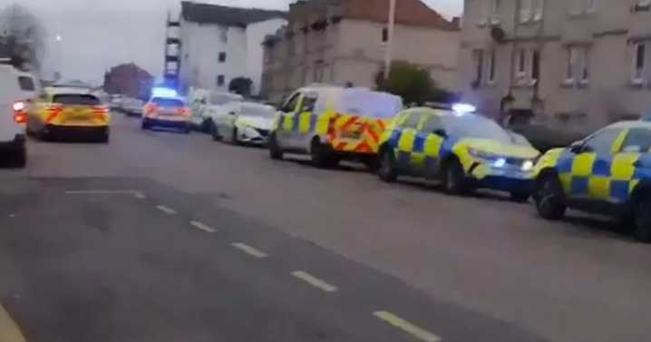 Three men arrested after drug raid at Scots flat as cops swoop on scene