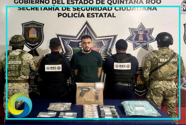 Trasciende que con el “Danone”, jefe de plaza del CJNG en Q. Roo, fue detenido elemento de la Semar