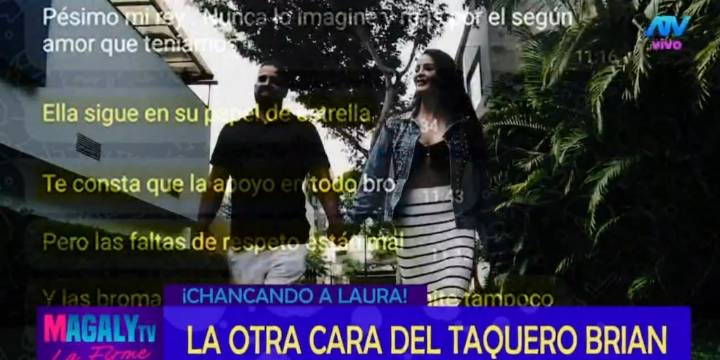 Magaly Medina destapa chats de Brian Rullán: celos, reclamos y el quiebre definitivo con Laura Spoya: “Me la envenenaron”