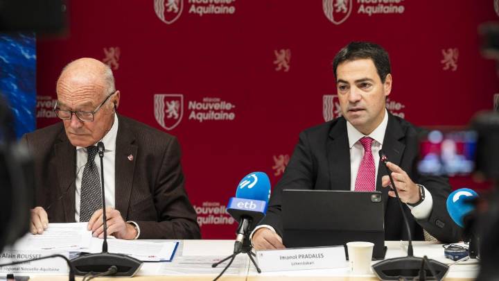 El lehendakari presiona para que la alta velocidad vasca no se frene en el Bidasoa