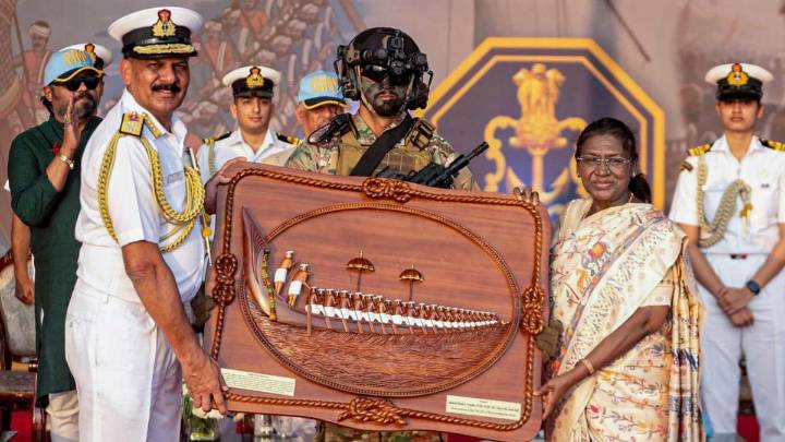 Navy Day 2025: President Droupadi Murmu hails Indian Navy’s role in maritime security