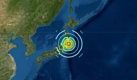 Japón registró un terremoto de 7,6 de grados y emitieron un alerta de tsunami