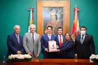 Recibe Congreso del estado el IV Informe de Gobierno de Lorena Cuéllar