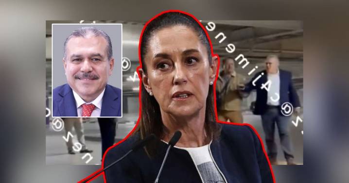 Aparentemente alcoholizados, el Diputado del PT, Wblester Santiago Pineda, y un funcionario de la Junta de Caminos agreden a personal de una plaza comercial, Sheinbaum pide investigarlos