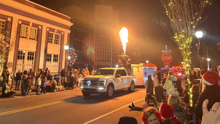 Watch the cars, trucks and performers at the Wilmington…
