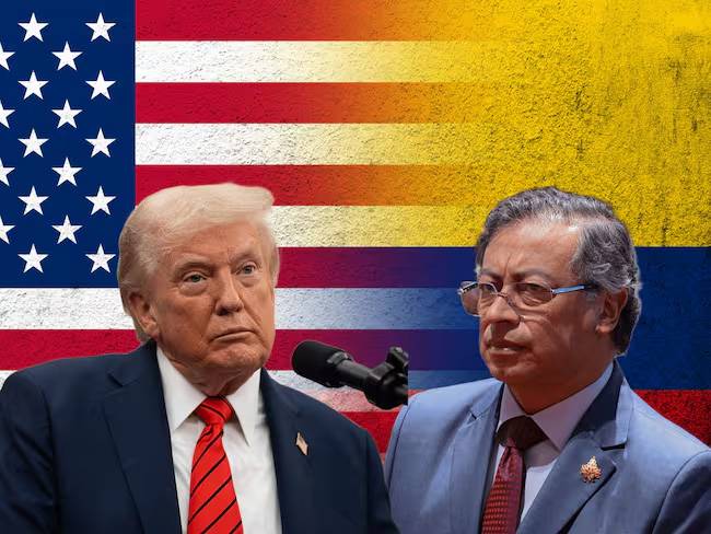 Trump lanza advertencia directa a Gustavo Petro y eleva la tensión diplomática con Colombia