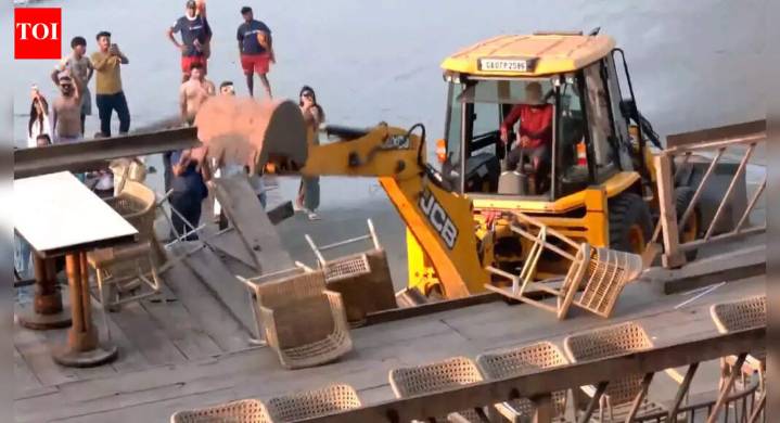 Goa club fire: Portion of beach shack owned by Luthra brothers razed