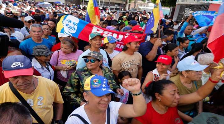 Venezolanos salieron a las calles de todo el país contra la piratería ejecutada por EE.UU. (+Video)