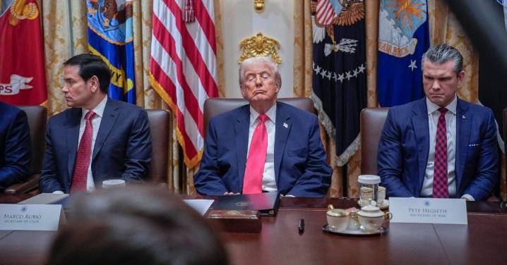 Pete Hegseth Gets Criticized for “SS” Typo on His Name Card as People Link It to the Nazi Regime