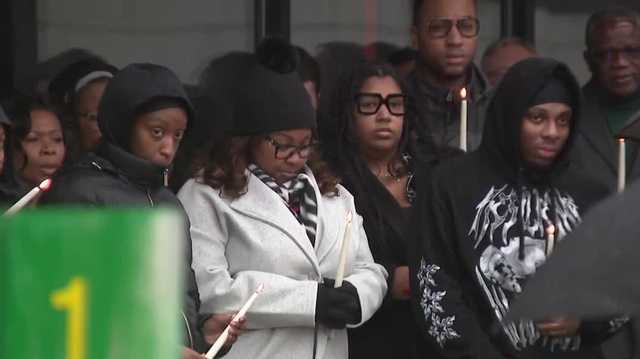 KSU students, staff hold vigil for victims of campus shooting