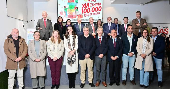 Fundación MAS alcanza la donación de 7500 cestas de alimentos, para familias necesitadas de Andalucía y Extremadura, en su XVI Campaña “100 000 Kilos de Ilusión”