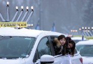 Frigid weather can’t chill the ‘Light After Dark’ Menorah Parade in Cleveland (photos)