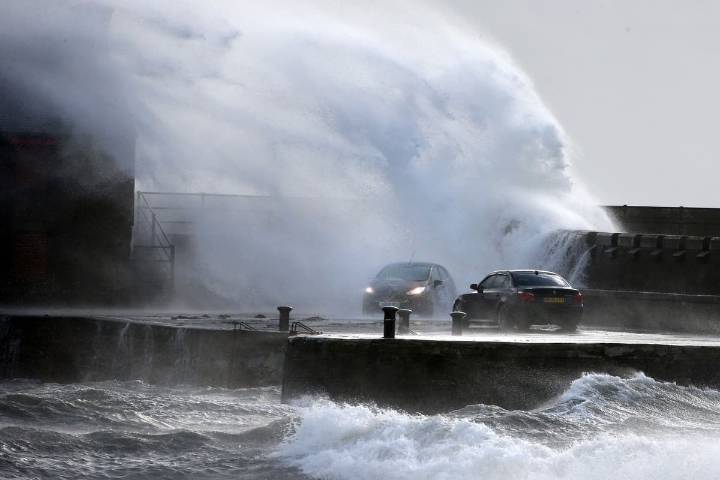 Storm Bram causes flooding disruption and chaos as it sweeps across Britain