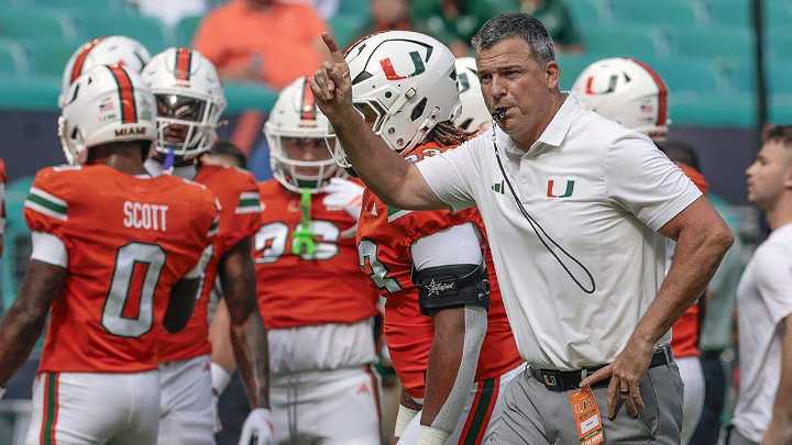 Miami Hurricanes’ Mario Cristobal relieved by playoff berth
