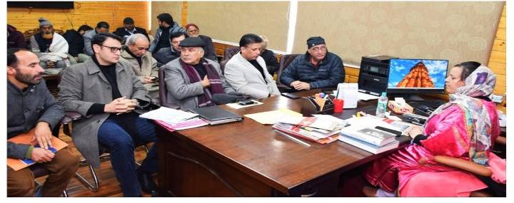 Sakeena engages with MLAs, public delegations to address dev concerns