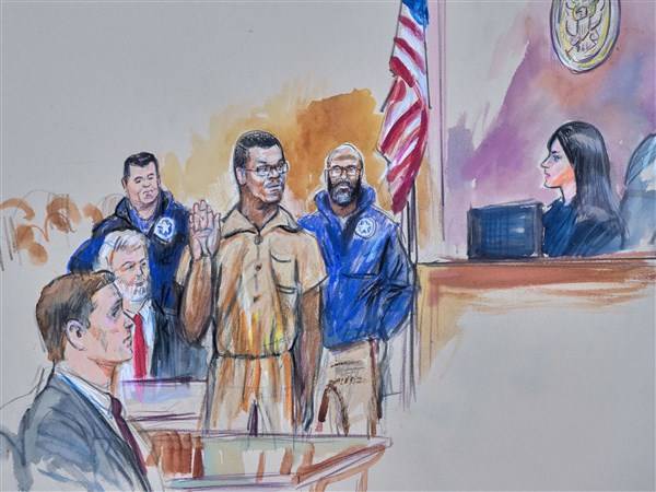 Trump administration plays up pipe bomb suspect's arrest, quiet on Jan. 6 violence