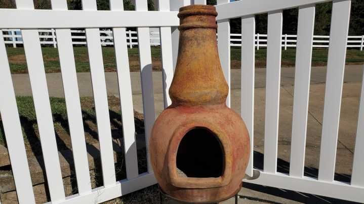Give An Old Chiminea New Life As A Quirky Plant Stand And Garden Accent