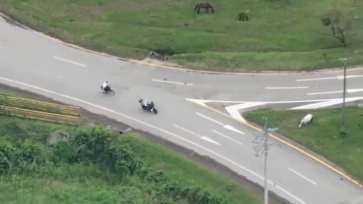 Dron de la Policía permitió frustrar el robo de una moto y hallar cuatro más hurtadas en Puerto Tejada