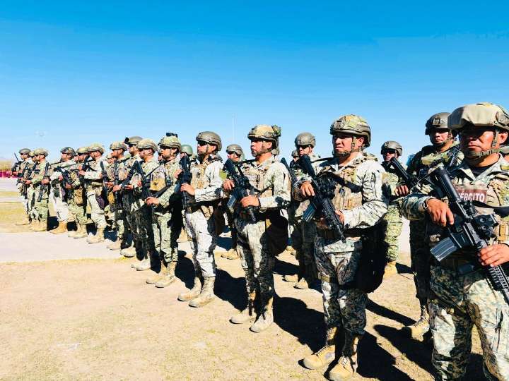 Con mando militar patrullarán calles mil 500 elementos de tres niveles de Gobierno