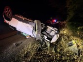 Airlift needed for multiple victims after rollover crash in Payne Springs