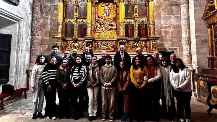 La catedral de Cuenca recupera el retablo de los apóstoles tras su restauración