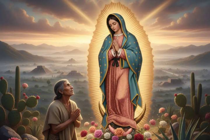 Este martes se cumplen 492 años de la primera aparición de la Virgen de Guadalupe