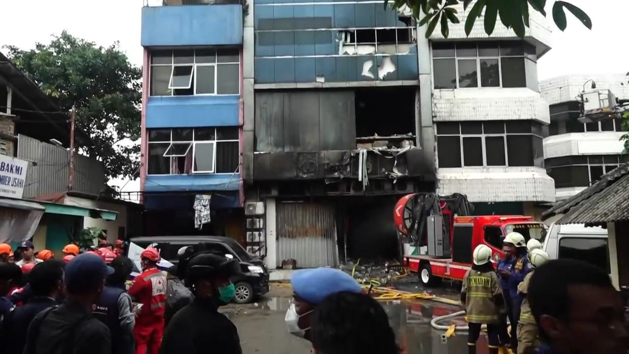 Fire in office building in Indonesia's capital kills at least 22 people