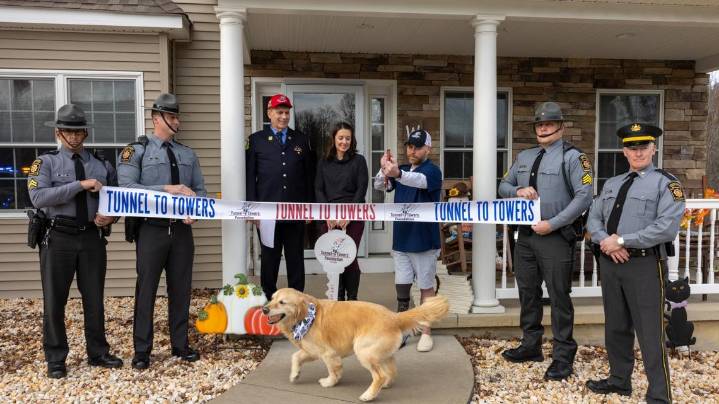 Tunnels to Towers pays off Trooper Douglass's mortgage