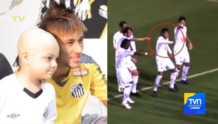 Han pasado 13 años: Neymar se reencuentra con el niño con leucemia al que le dedicó una celebración