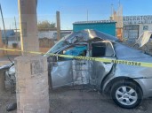 Choque en el periférico Lombardo Toledano deja un hombre sin vida