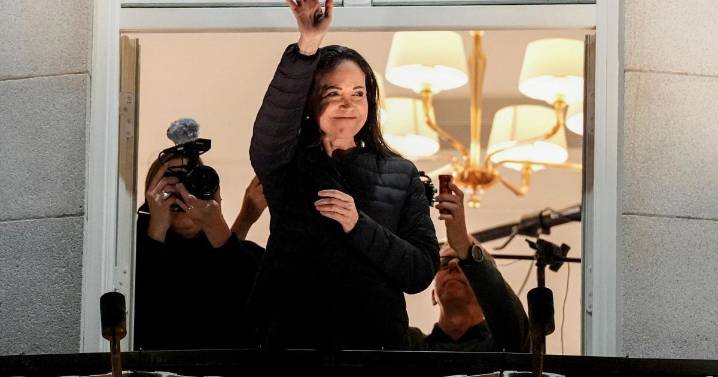 Venezuelan opposition leader Machado reappears in Oslo as a Nobel laureate