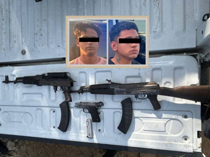 Capturan en Edomex a 2 de La Familia Michoacana con arsenal