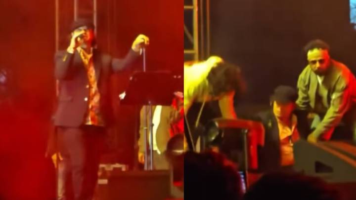 Mohit Chauhan falls on stage during Bhopal concert, band members rush to help him