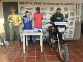 Capturan a 2 hombres por extorsión en Villanueva: armados y con panfletos