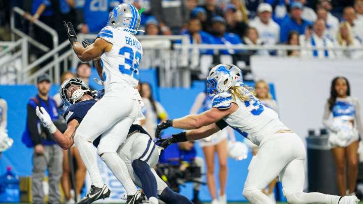 Brian Branch injury update: Detroit Lions S in walking boot