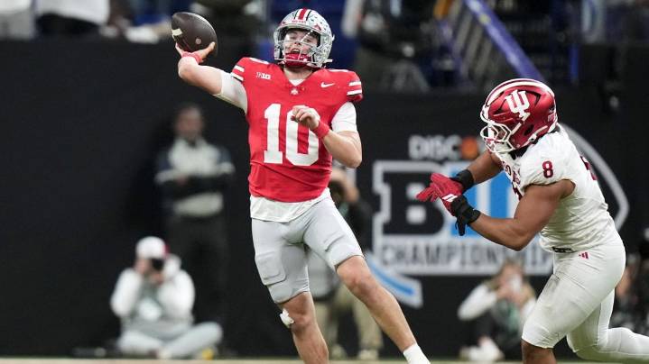 Ohio State falls to No. 3 in AP Top 25 poll after loss to Indiana in Big Ten title game