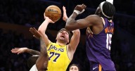 LeBron preserves scoring streak but Suns shatter Lakers' seven