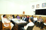 Minister Rabi Naik Reviews PR&DW Dept: Focus on MGNREGA, Water Supply, & Housing