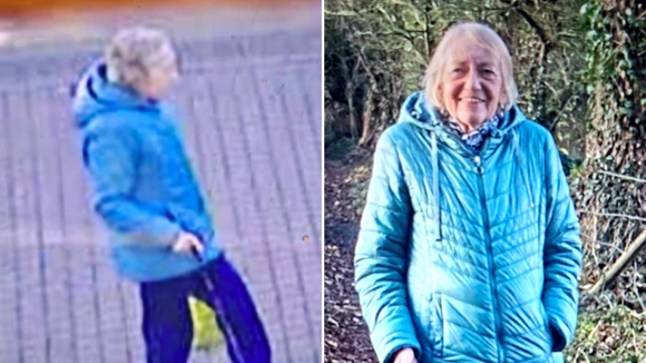 Urgent search for woman, 79, last seen with her walking stick near university