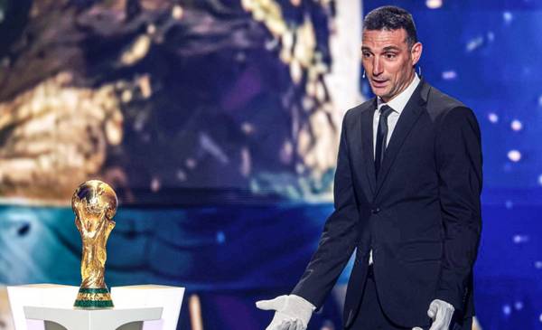 Sorteo del Mundial 2026: así fue el ingreso de Scaloni con la Copa