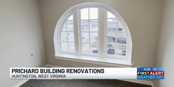 Prichard Building renovations moving along