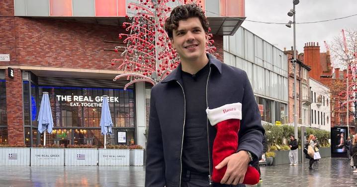 TV star says 'I shouldn't do this' in the middle of Liverpool