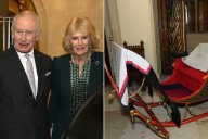 King Charles, Queen Camilla Get into Christmas Spirit as They Show Off Royal Sleigh