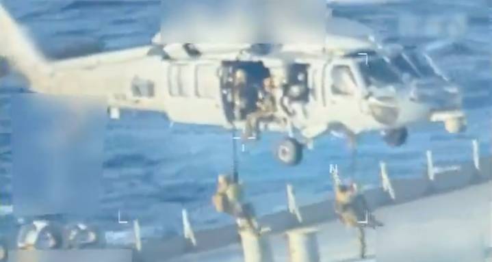 WATCH: Tense Footage Shows US Forces Seizing Oil Tanker Near Venezuela