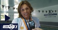 Nadadora premiada en Dubái: “para la natación no hay edad”