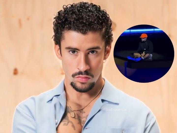 VIDEO: Bad Bunny se cae en su primer concierto de CDMX en La Casita