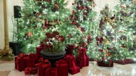 Melania Trump theme, photos of White House Christmas decorations