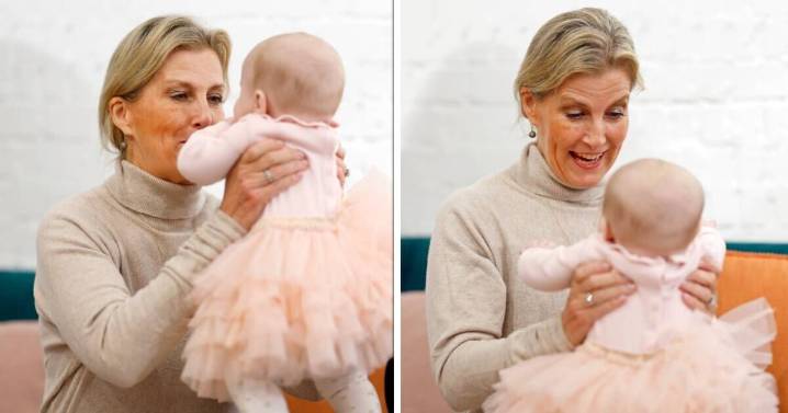 Royal fans all say the same thing about Duchess Sophie’s adorable moment with baby girl 