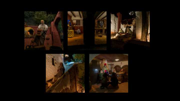 El pesebre viviente de Corbera