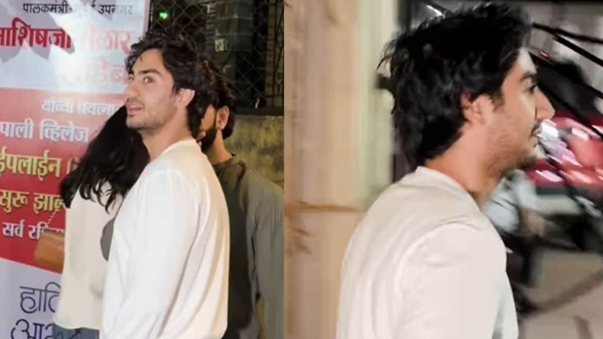 Arhaan Khan Keeps It Casual In White T-Shirt And Denims; Fans Say He’s Made For Silver Screen